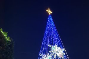 Se instaló una carpa en la Plaza de la Constitución.