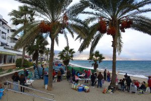 La Playa del Puerto acogió la celebración de la fiesta de las Moragas.