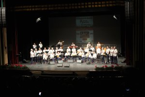 El grupo Almenara durante su Concierto de Navidad.