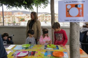 El alumnado realizó actividades poniéndose en la piel de personas con discapacidad.