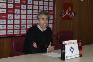 Miguel Ángel Corona en rueda de prensa.