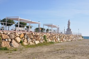 El casco urbano quedará unido a la zona portuaria tras esta actuación en el Paseo de la Virgen del Carmen.