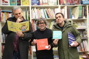 Paco Calavera, Pepe Céspedes y Alvarito.