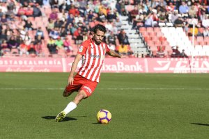 Romera en el Almería-Mallorca.