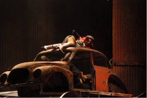 Escenografía creada por Torres, cuyo trabajo ha sido reconocido en los Premios Florencio Sánchez.