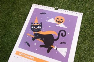 La primera ilustración que dio el impulso final a esta idea benéfica.