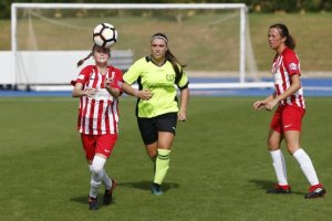 Imagen de partido de la primera vuelta en el que el Almería venció 5-1 al Pavía A.