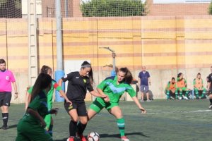 Partido del CD El Ejido femenino.