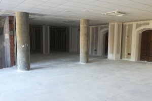 Interior del inmueble tras las primeras reformas.