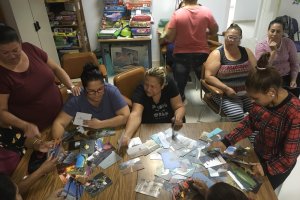 Familias en las sesiones realizadas en programas anteriores de esta asociación.