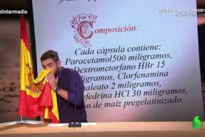 Gag de Dani Mateo en el programa de El Intermedio de La Sexta.
