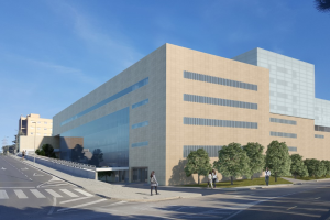 Recreación del futuro edificio de consultas externas, según el proyecto