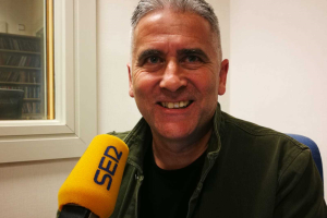 Morales en el Carrusel Deportivo.