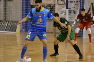 Juan Emilio, durante un partido con el Peñíscola Rehabmedic.