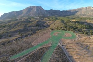 La zona de la vega donde se está realizando el proycto de AlVelAl.