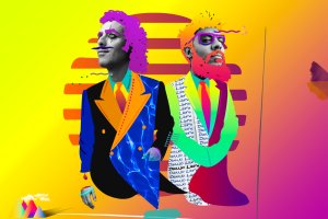 Un dibujo del dúo onubense Antílopez.