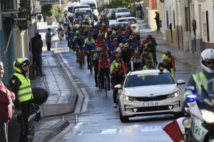 El pelotón en la pasada edición de la carrera.