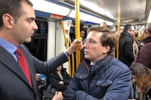 Imagen compartida en Twitter por osé Luis Martínez-Almeida.