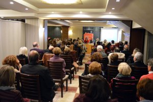 Asamblea general de Amigos de la Alcazaba en el Hotel Nuevo Torreluz.