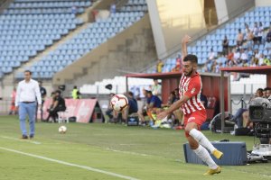 Luis Rioja en acción.