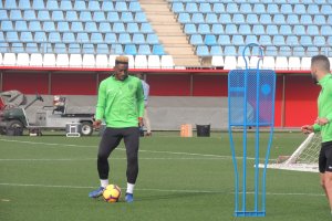 Yan Eteki, este martes.