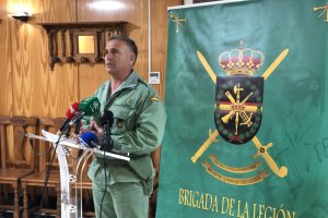 El general Marcos Llago este martes