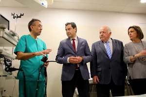 Juanma Moreno, en Córdoba.