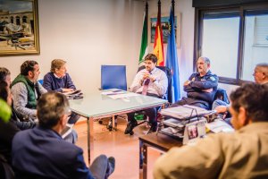 Reunión entre Ayuntamiento y las empresas que desarrollarán los primeros proyectos.