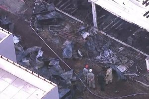 Imagen de la tragedia.