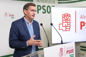 José Luis Sánchez Teruel, secretario provincial del PSOE de Almería.