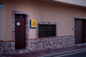 Exterior de la oficina de Correos de Cabo de Gata