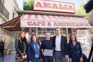 Reconocimiento al Kiosko Amalia.