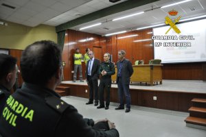 Jornada en el salón de actos en la Comandancia de Almería