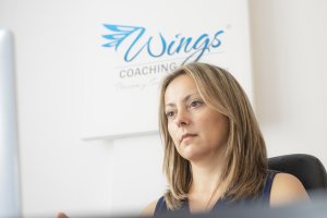 Silvia García  durante uno de sus seminarios.