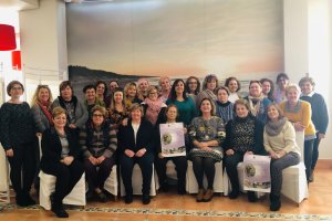 Participantes del encuentro celebrado en El Alquián.