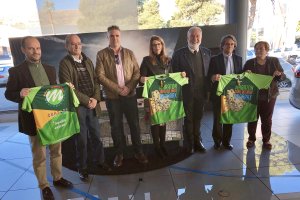 Autoridades y patrocinadores del I Maratón Trail del Bajo Andarax.