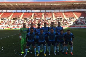 El once del CD El Ejido.