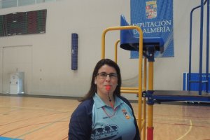 Susana posa para LA VOZ en el Moisés Ruiz.