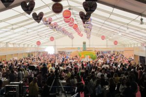 Aspecto del recinto durante la última edición.