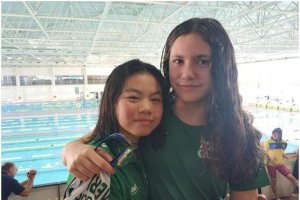 Nadadoras del CN Almería.