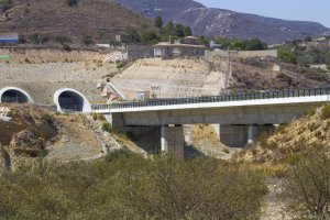 Obras del AVE en la provincia de Almería.