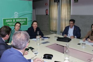 Reunión de Carmen Crespo con representantes del sector agrario