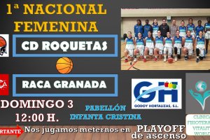 El cartel del partido.