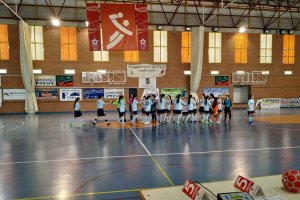 El equipo ejidense femenino en Cádiz.