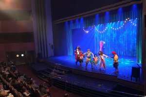 Puesta en escena del musical ‘Peter Pan’ en el Auditorio Maestro Padilla.
