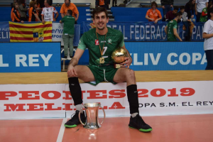 El mejor jugador de la Copa del Rey se llama Jorge Almansa.