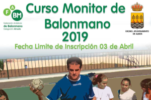 Cartel del curso de entrenadores.