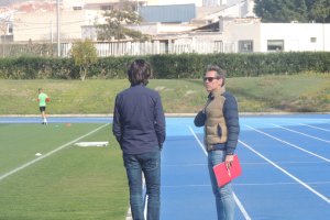 Corona en el Anexo con Ibán Andrés.