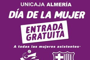 Cartel del partido Unicaja-Barça.