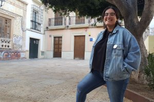 María Rodríguez ha sido una de las organizadoras de la marcha del 8M en Almería.